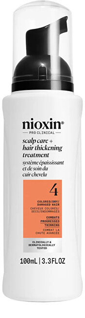 Solucion për flokë Nioxin System 4 Scalp Treatment Color Save, 100 ml