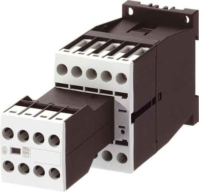Kontaktor fuqie Eaton DILM9-22, 9A 3P, 24V DC, 2NO 2NC