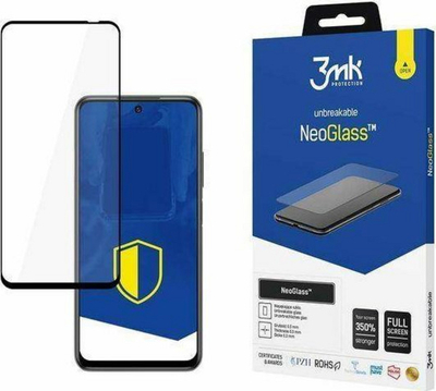 Xham mbrojtës 3MK NeoGlass për Xiaomi Redmi Note 10 5G, black/black