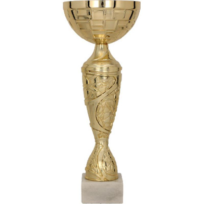 Kupë sportive Victoria Sport 9098D, metal, 29cm, ngjyrë flori