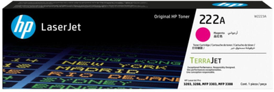 Toner HP 222A, LaserJet, magenta, 1200 faqe