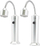 Dritë magnetike për skarë RealPower BBQ Light 2, LED, set 2 copë