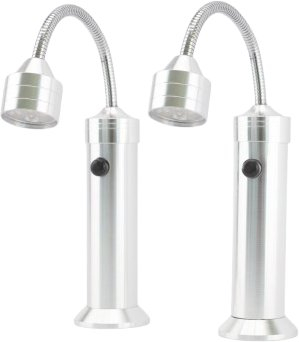 Dritë magnetike për skarë RealPower BBQ Light 2, LED, set 2 copë