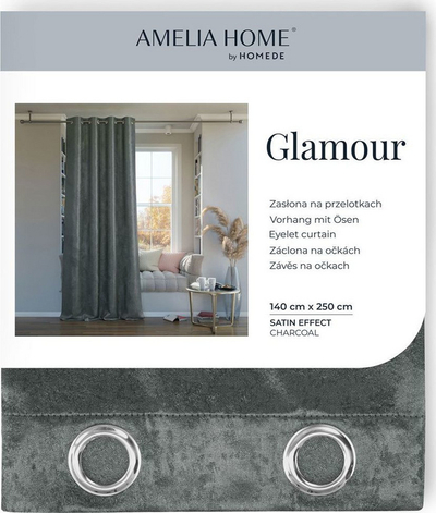Perde AmeliaHome, 140 x 250 cm