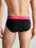 Set mbathje për meshkuj Calvin Klein 8720109432787, 3 palë, të zeza me dizajn