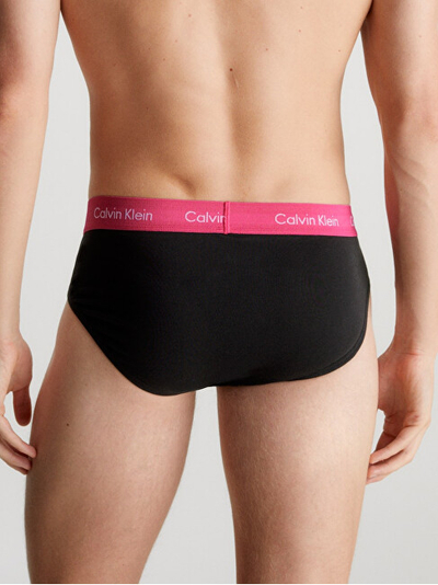 Set mbathje për meshkuj Calvin Klein 8720109432787, 3 palë, të zeza me dizajn