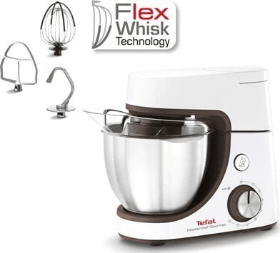 Robot kuzhine Tefal Kitchen Assistant+ QB51K138, 4.6L, 1100W, i bardh