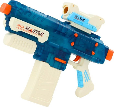 Pistoletë uji Leantoys M416, 500 ml, me bateri, shumëngjyrëshe