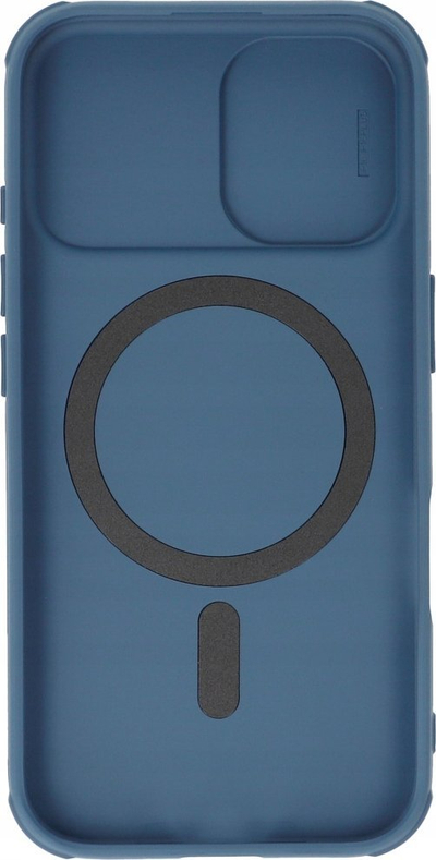 Заштитна маска за телефон Nillkin CamShield Pro Magnetic за iPhone 16, MagSafe, сина