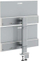 Mbajtëse monitori Alogic Elevate 34" Dual Vertical, për dy monitorë 34", 6 kg, argjend