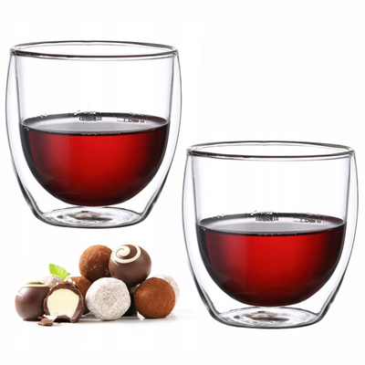 Set gota termike qelqi Kamille KM-9011, 250ml, 2 copë, transparente