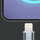 Kabllo 3mk Hyper Cable N-SERIES, USB-C në Lightning, 1 m, i bardhë
