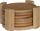 Set nënfiltërash bambu Secret de Gourmet, 6 copë, me qëndrim, natyral