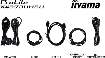 Monitor Iiyama ProLite, 42.5 ", UHD 4K, i zi