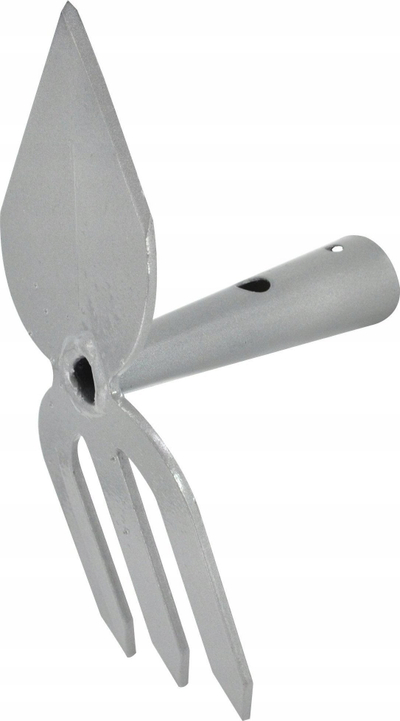 Sapë kopshti Awtools Heart Hoe Claws, pa bisht, çelik, e kuqe