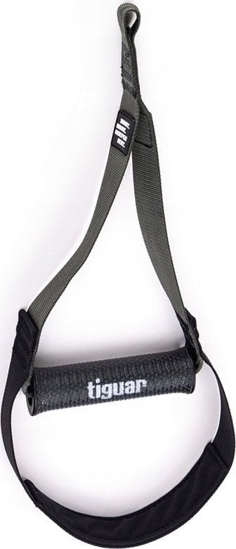 Doreza për stërvitje Tiguar Alfa Handle, për crossfit dhe fitness, të zeza