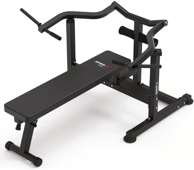 Stol ushtrimesh Enero Fit T-2000, ngarkesë 120 kg, i zi