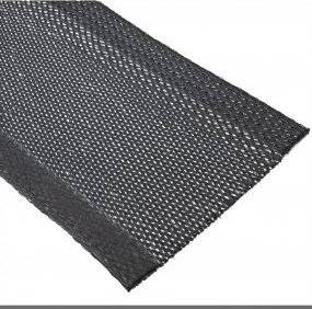 Organizues kabllosh InLine Cable Wrap, mëngë pëlhure 1m, diametër 40mm, i zi
