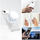 Kapak telefoni 4smarts Hybrid Case Ibiza për iPhone Air, MagSafe, transparent
