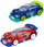 Makina lodër Dickie Toys Vehicle Streets Beatz Midnight Racer, 14cm, me tërheqje mbrapa, me drita dhe tinguj, e kuqe ose blu