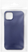 Futrollë Matt Case për telefon HONOR X6c, TPU i butë, mat, blu