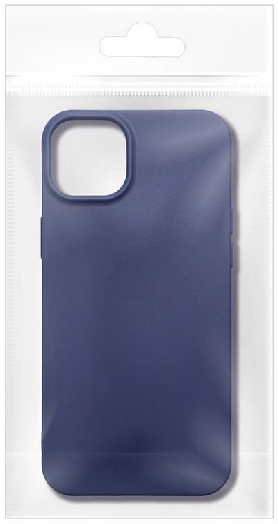 Futrollë Matt Case për telefon HONOR X6c, TPU i butë, mat, blu