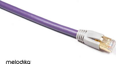 Kabllo rrjeti Melodika MDLAN100, Ethernet Cat 6e, 10m, gri
