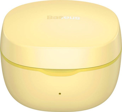 Kufje wireless Baseus WM01, TWS, Bluetooth 5.0, të verdha