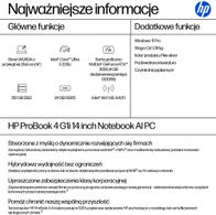 Laptop HP ProBook 4 G1i, 14", Intel Core i5, 512GB SSD, gri