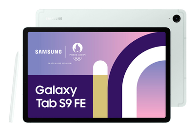 Таблет Samsung Galaxy Tab S9 FE SM-X510, 10.9", 128GB, 6GB RAM, зелена