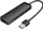 Hub USB Vention me 4 porta, USB 3.0, shumë i hollë, i zi