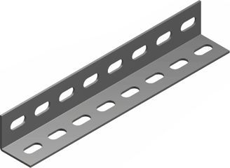 Profil këndor çeliku Obo Bettermann KTS KTC50H50/2, 50x50mm, trashësi 2mm, gjatësi 2m, i galvanizuar