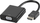 Adapter HDMI në VGA Vivanco 45493, 0.1m, dalje audio 3.5mm, i zi
