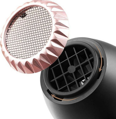 Tharëse flokësh Kipozi EU - AC9908HD, 2200W, e zezë