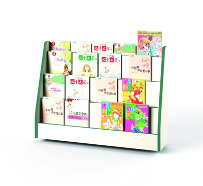Raft librash dhe revistash Y0311, i bardhë