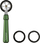 Makinë për pasta Marcato Atlas 150 Green, set me Pastawheel, jeshile