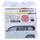 Mbulesë dielli makine Dunlop, set me 2 copa, 36x44cm, e kuqe