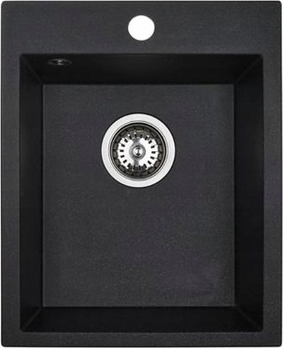Lavaman kuzhine Laveo Chichi SBHA 710T, granit, për dollap 40 cm, i zi