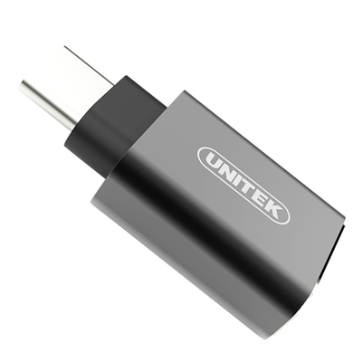 Адаптер USB A - USB C, сив