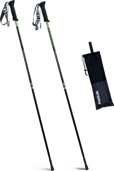Shkopinj trekking ROCKLAND Trail Poles BOOSTER, 120cm, fibër karboni, të zinj