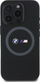 Mbulesë silikoni BMW M Series BMHMP16X23SROK për iPhone 16 Pro Max 6.9", me MagSafe, e zezë