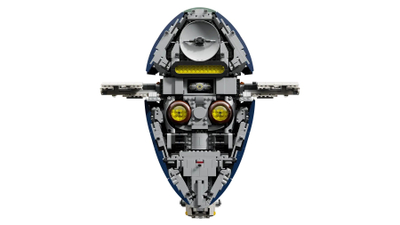Set lodër LEGO Star Wars Jango Fett's Starship 75409, 2970 pjesë, model koleksionues, shumëngjyrëshe