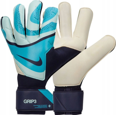Doreza portjeri Nike Grip3 FB2998 420, kapje Grip3, mbyllje me Velcro, blu