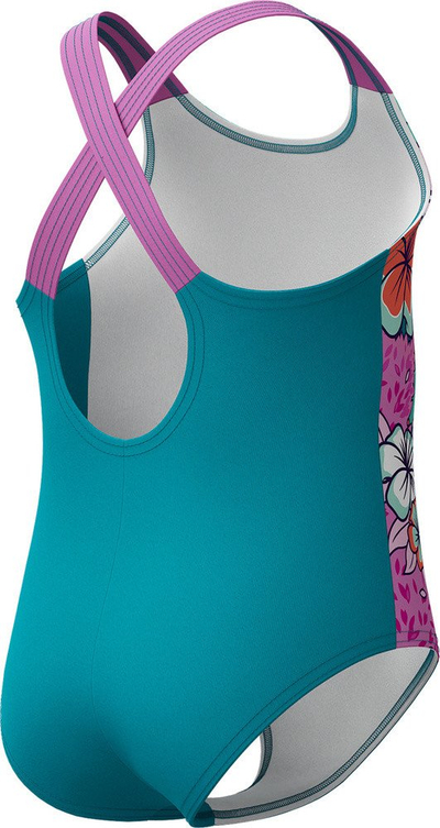 Kostum banje për goca Speedo Learn to Swim, me print, i gjelbër