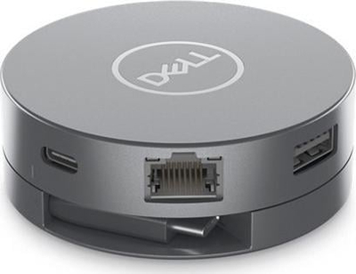 Replikator Dell 6 në 1, USB-C, i hirtë