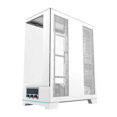 Kuti kompjuteri DarkFlash DY451L, ATX MIDI Tower, xham i temperuar, e bardhë
