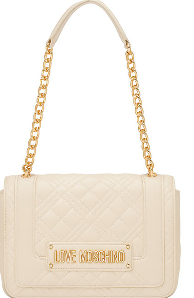 Çantë për femra Love Moschino, bezhë