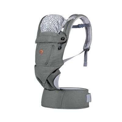 Kangur për bebe Cangaroo Bora, 3.6kg+, e hirtë