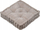 Перниче за под Stof Thick Cushions Dandy, кордурa, 45x45cm, сиво тауп