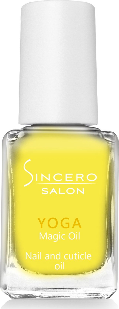 Vaj për thonj dhe kutikula Sincero Salon Yoga Magic Oil, ushqyes, hidratues, i verdhë